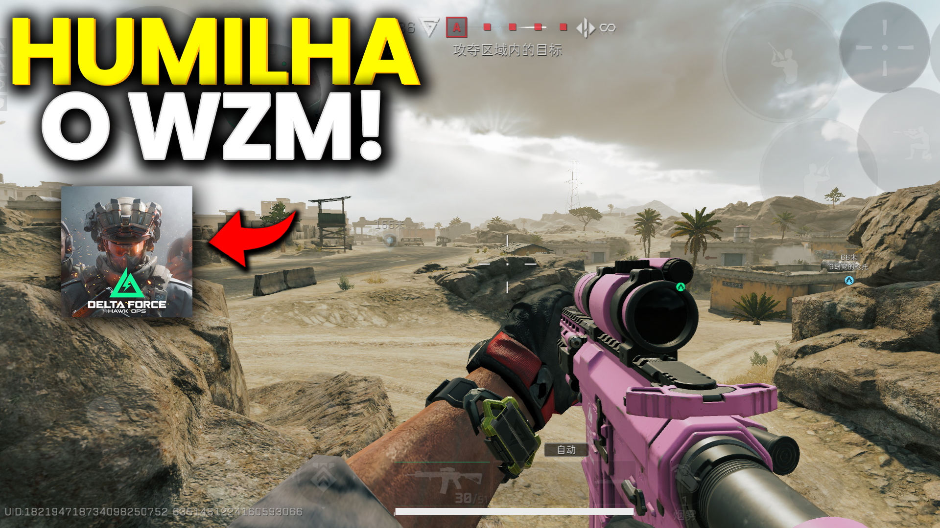 DELTA FORCE HUMILHA O WARZONE MOBILE - COMPARATIVO