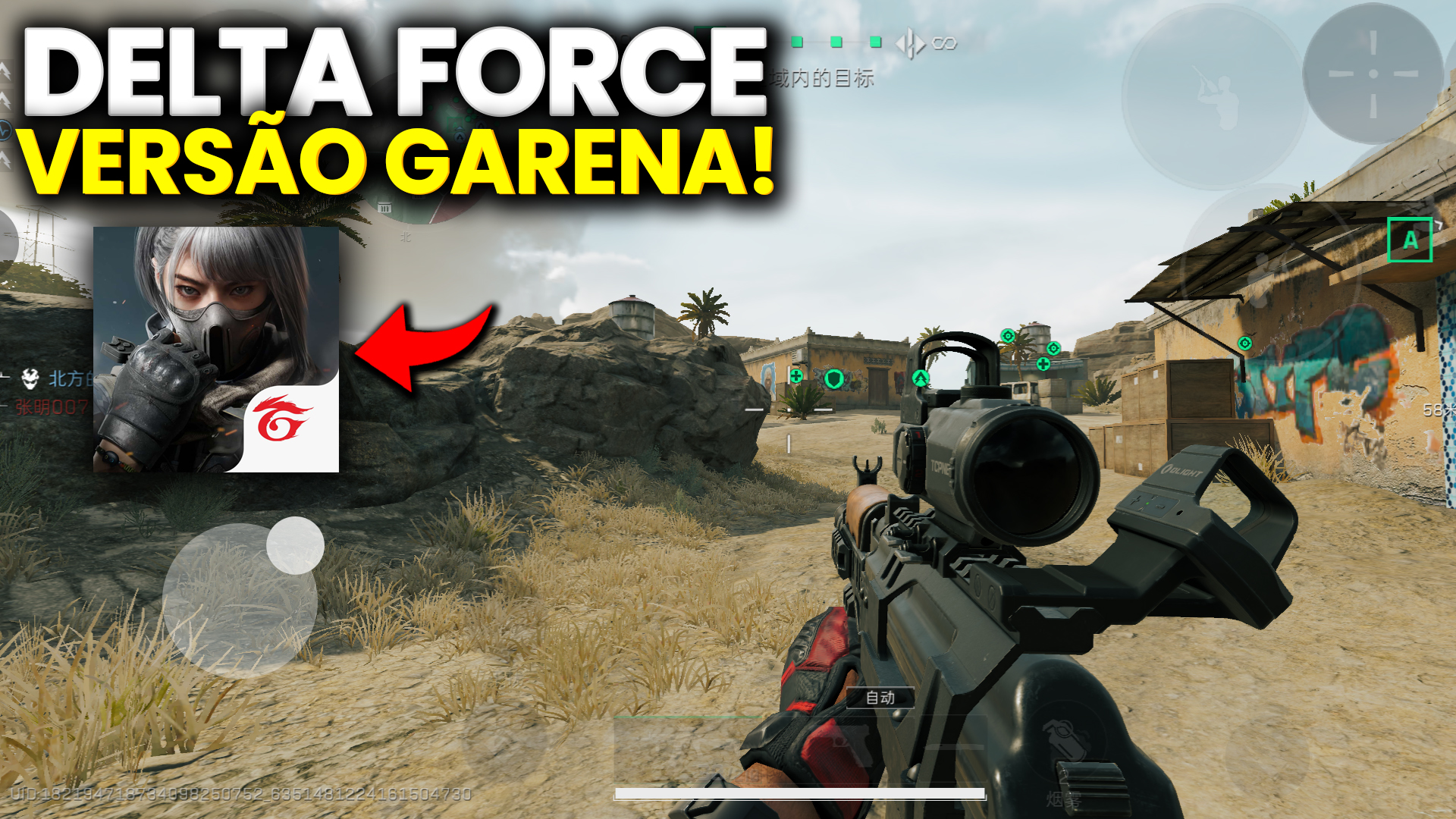 delta force mobile versão garena